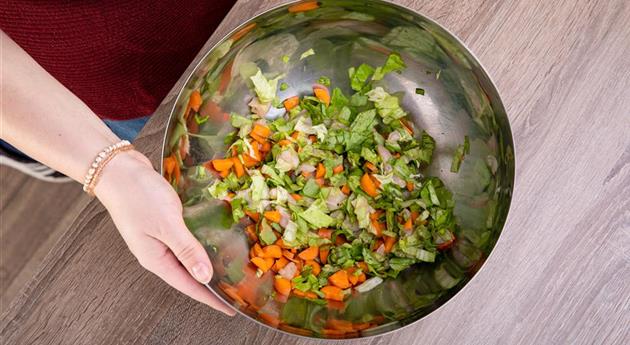 Barfen - Fertiger Salat